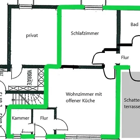 Apartment Seeblick Klein Upahl