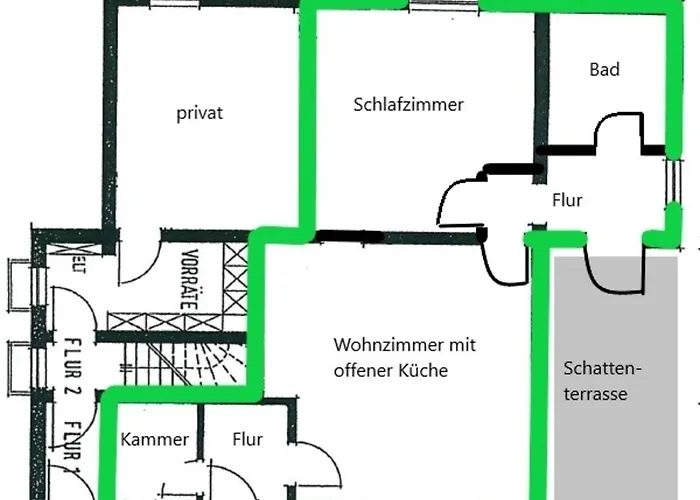 公寓 Seeblick Klein Upahl